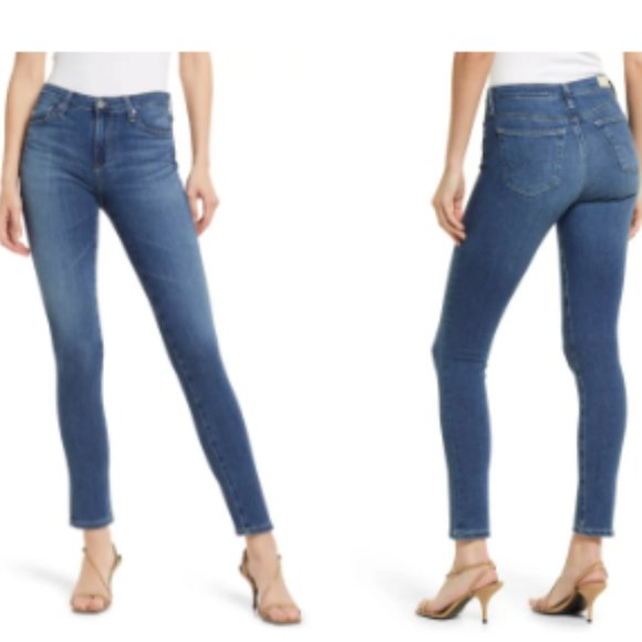AG ankle jeans in LEGGING WASH 27w perfect denim material 98%cotton+2%stretch - Picture 1 of 11